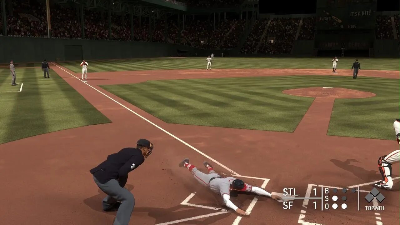 MLB The Show 22 1st Inside the ballpark HR