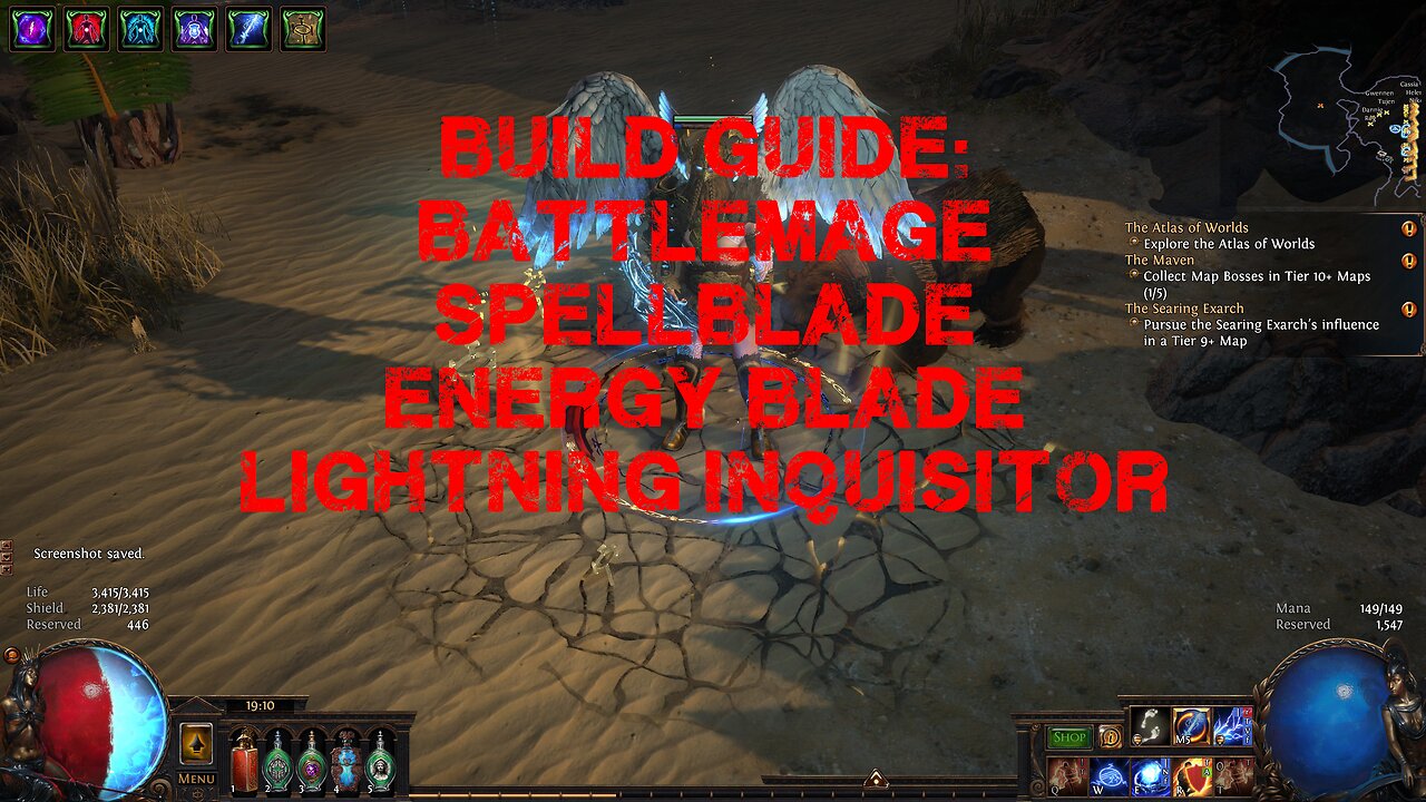 Build Guide: Battlemage Spellblade Energy Blade Lightning Inquisitor