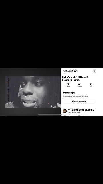 Civil War and Civil Unrest Is Coming To America