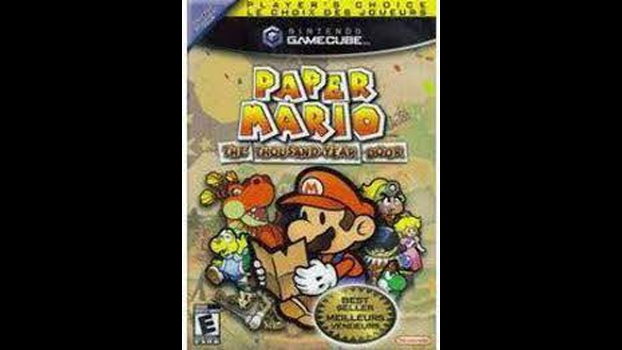 PAPER MARIO THE 1000 YEAR DOOR GAMECUBE