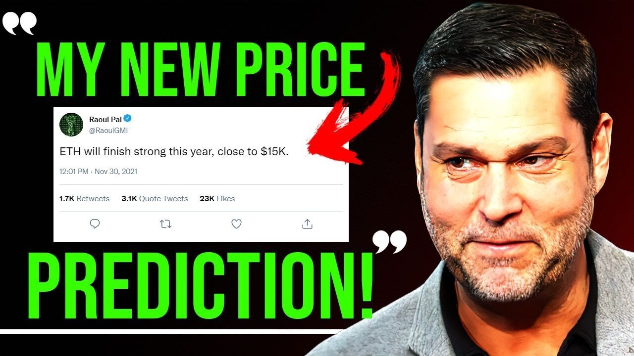 Ethereum Will PUSH This Number... - Raoul Pal Gives His Latest ETHEREUM Prediction
