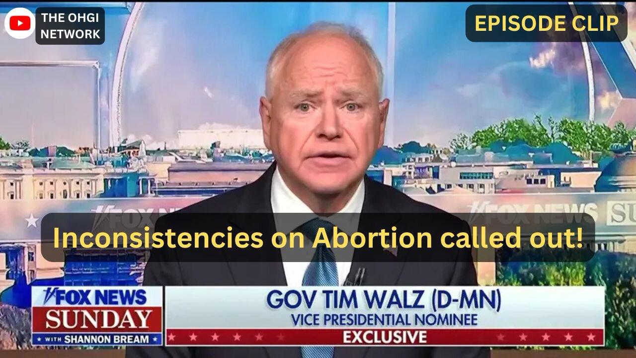 Abortion: Tim Walz called out by Fox News anchor for inconsistencies on his stance!