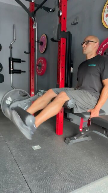 Leg Extension & Leg Curl Rack Attachment | Shredded Dad