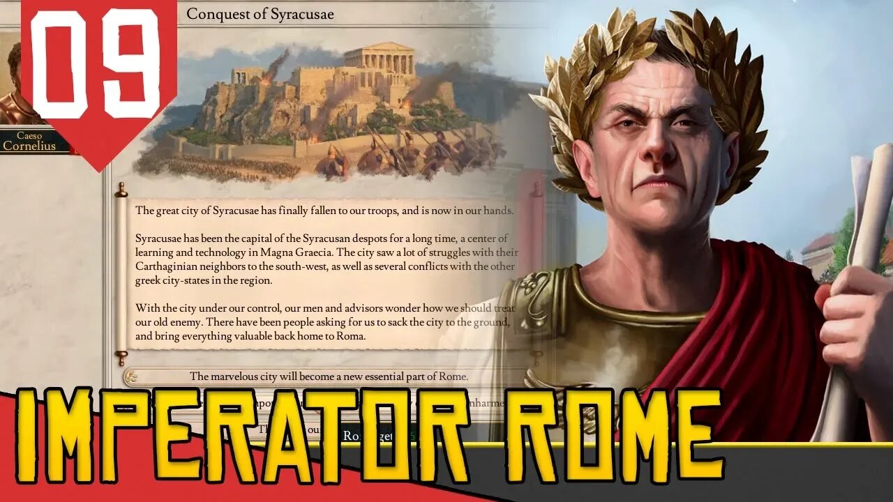 DEVASTANDO Cidades Históricas - Imperator Rome (2020) #09 [Série Gameplay Português PT-BR]