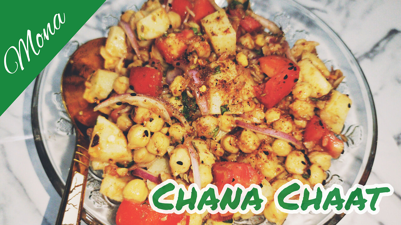 Chickpeas Spicy Salad | Mona's Kitchen #shorts #shortsbeta #rumbleshorts #shortsvideo #short