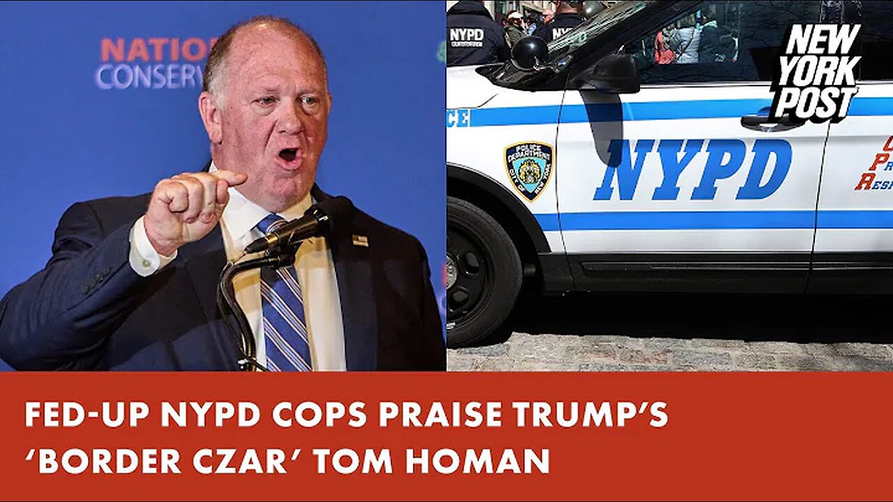 Fed-up NYPD cops praise Trump’s newly minted ‘border czar’ Tom Homan: ‘He’ll be tough’