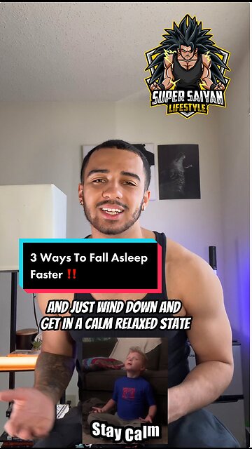 3 Ways To Fall Asleep Faster ‼️🤔 #sleep #fast #busy #selfimprovement