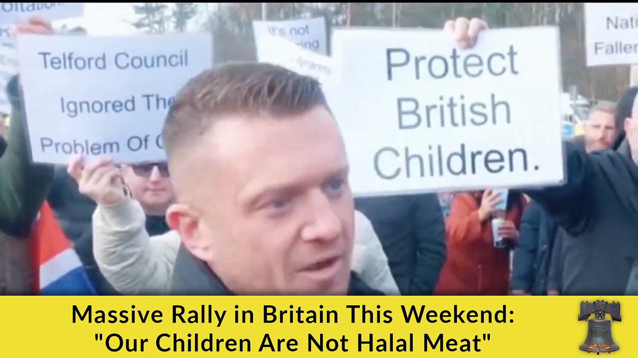 Massive Rally in Britain This Weekend: "Our Children Are Not Halal Meat"