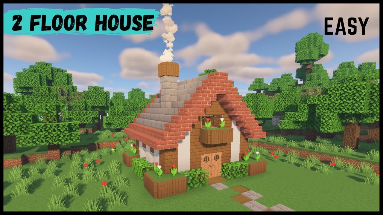 How to Build A NICE House in Minecraft || Minecraft House Tutorial