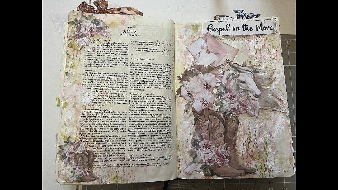 Let's bible Journal Acts (from Lovely Lavender Wishes)