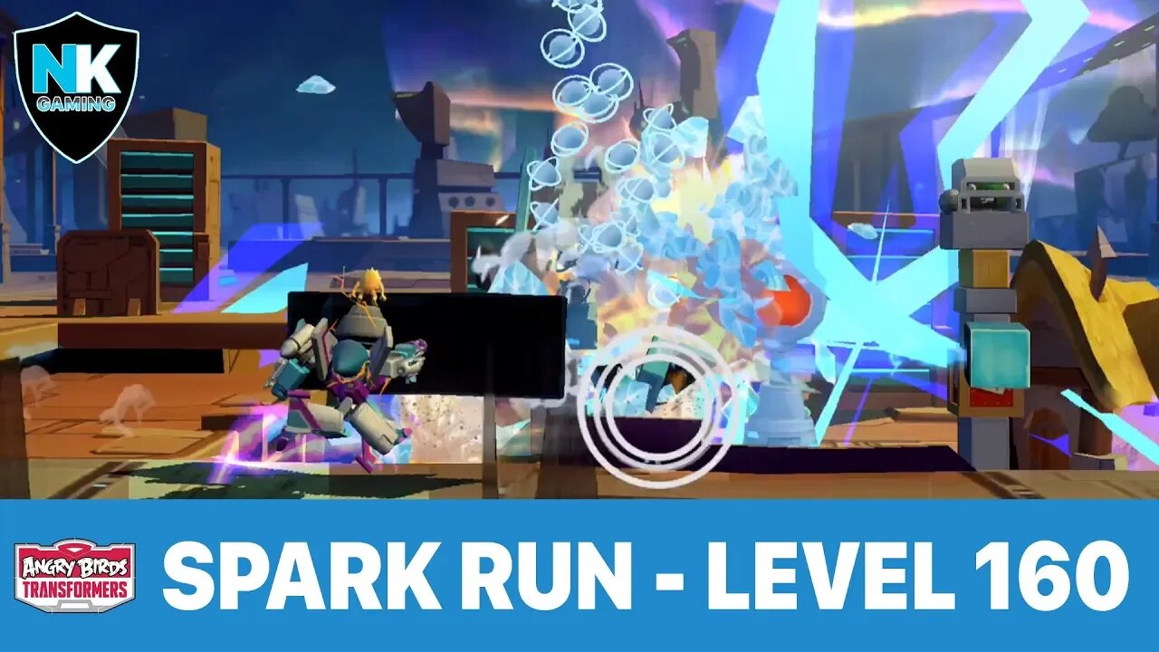 Angry Birds Transformers - Spark Run Series - Level 160 - Featuring Slipstream