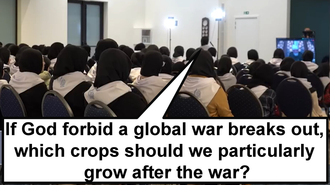 If God forbid a global war breaks out, which crops should we particularly grow after the war?