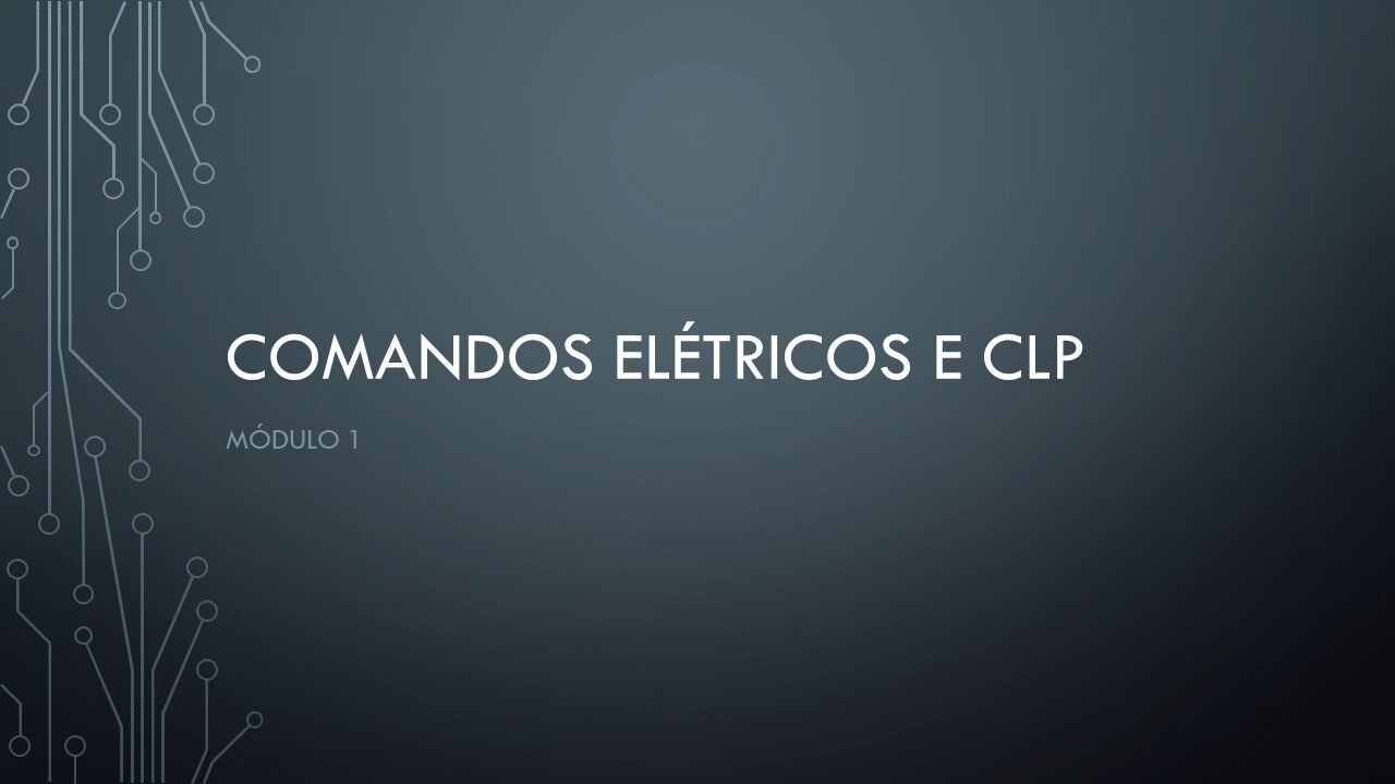 Comandos elétricos e CLP MOD. 1 - video 1 de 3