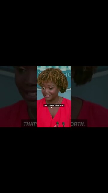 Karine Jean-Pierre stammers through tough answer about the border #shorts