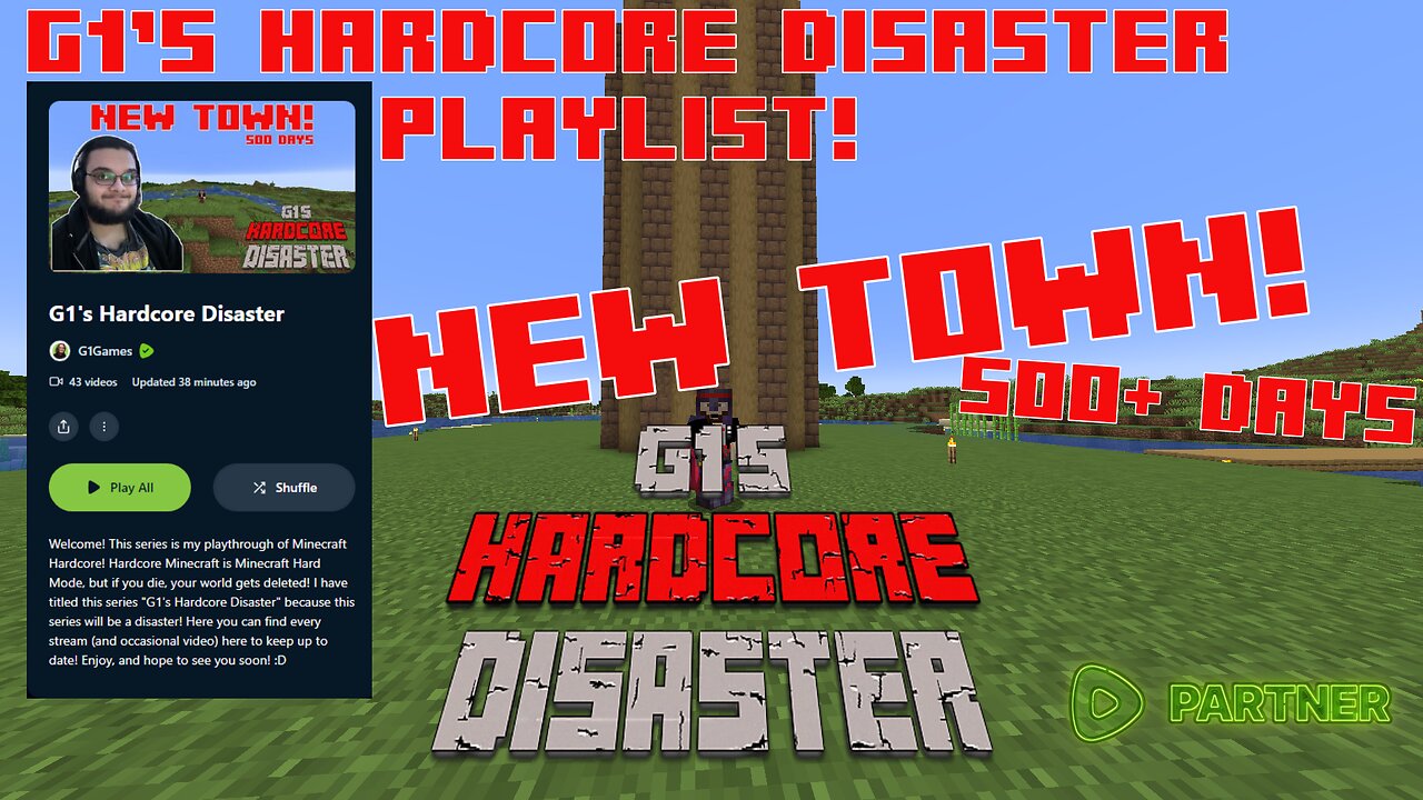 HARDCORE DISASTER PLAYLIST! NEW VILLAGE! AND MORE! - G1's Hardcore Disaster #Rumble Partner