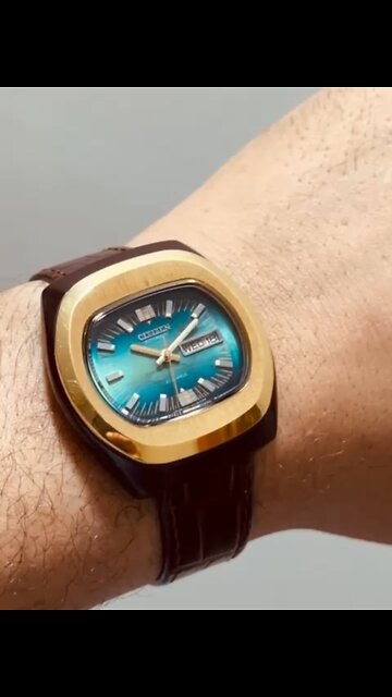 Vintage citizen automatic watch