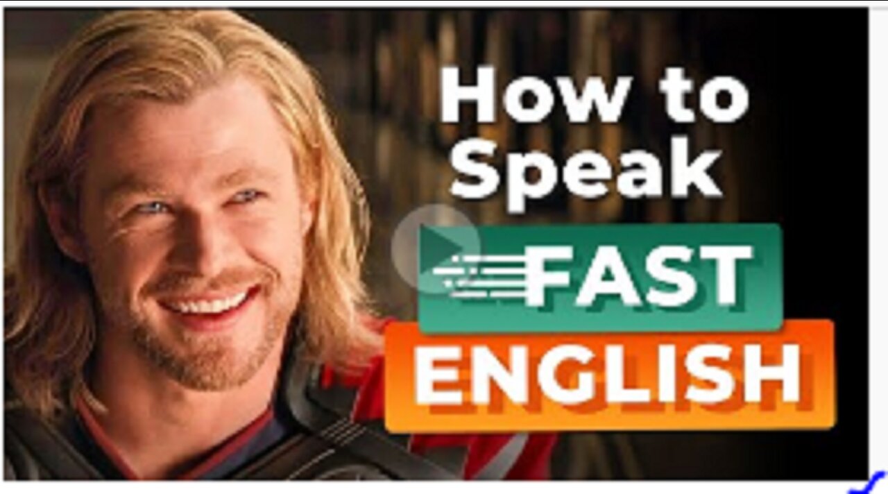 Simple Method to Understand and Speak Fast English