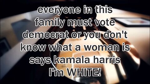 you don't know what a woman is says kamalatoe harrisiemoe