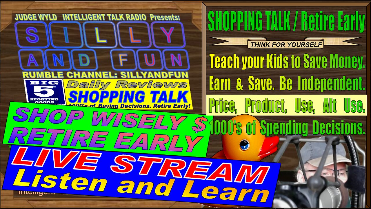 Live Stream Humorous Smart Shopping Advice for Sunday 20230709 Best Item vs Price Daily Big 5