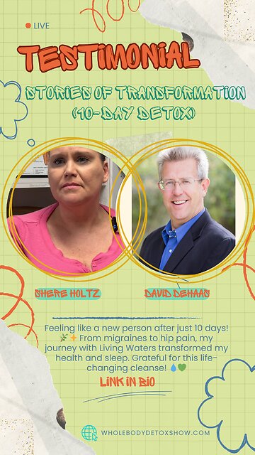 Stories of Transformation (10-Day Detox)