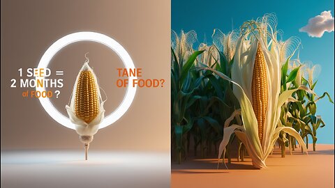 1 packet of seeds in exchange for 2 months of food, the life of corn