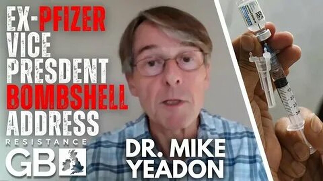 DR MIKE YEADON - The 'Vaccine' is designed to Injure and to KILL