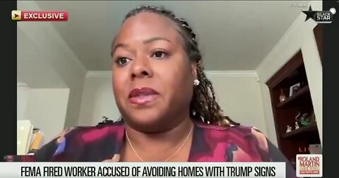 Fired FEMA Official Admits Skipping Over Trump Supporters Homes: It's Widespread