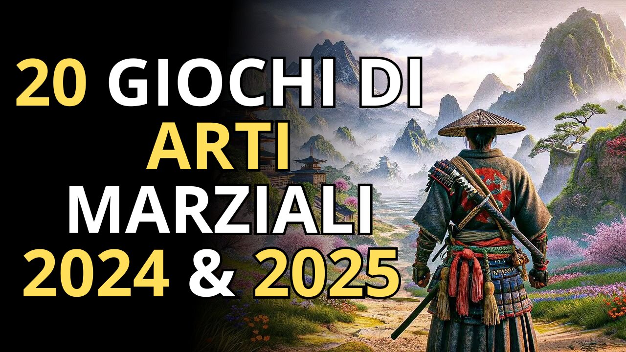 TOP 20 Videogiochi di ARTI MARZIALI 2024 & 2025