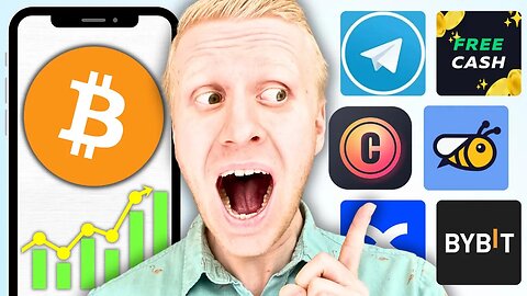 How to Earn Bitcoin for Free Daily (9 BEST "Bitcoin Mining Apps" 2024)