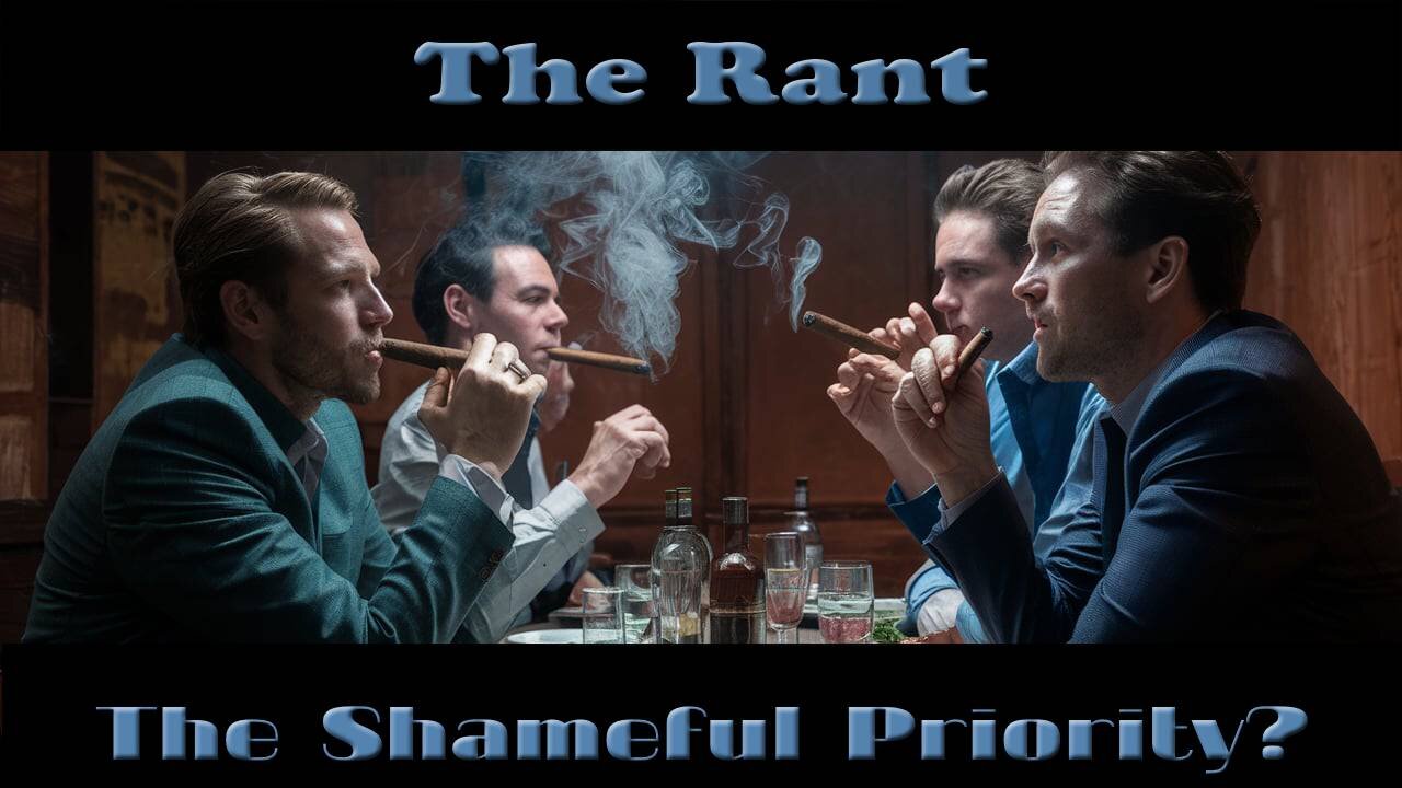 The Rant-The Shameful Priority?