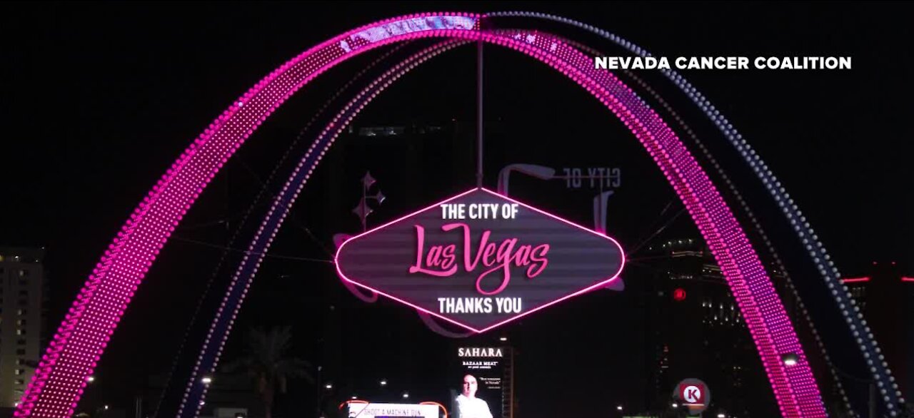 Las Vegas went pink over the weekend