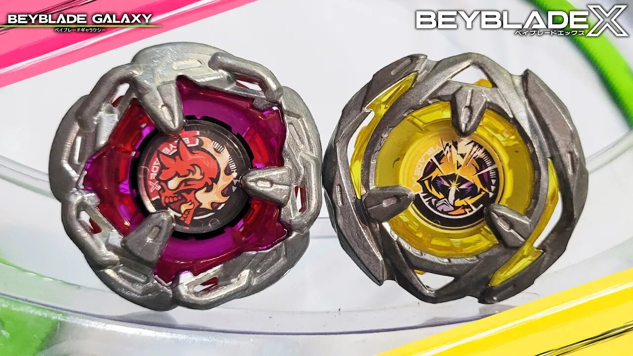 HELLSCHAIN 5-60HT vs WIZARDARROW 4-80B stock - Beyblade X ベイブレードX