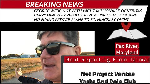 Not Flying My Private Plane To Fix My Hinckley Yacht Like Project Veritas - On The Tarmac