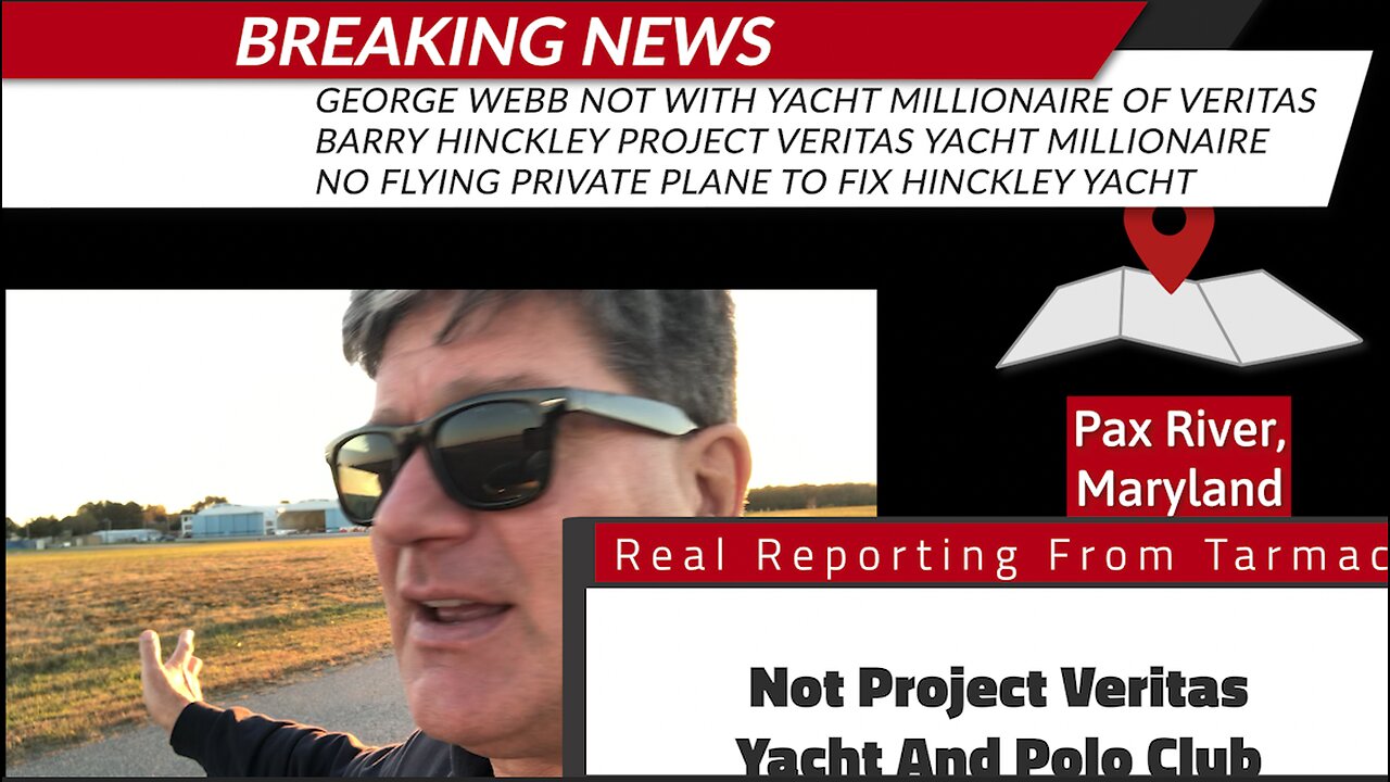 Not Flying My Private Plane To Fix My Hinckley Yacht Like Project Veritas - On The Tarmac