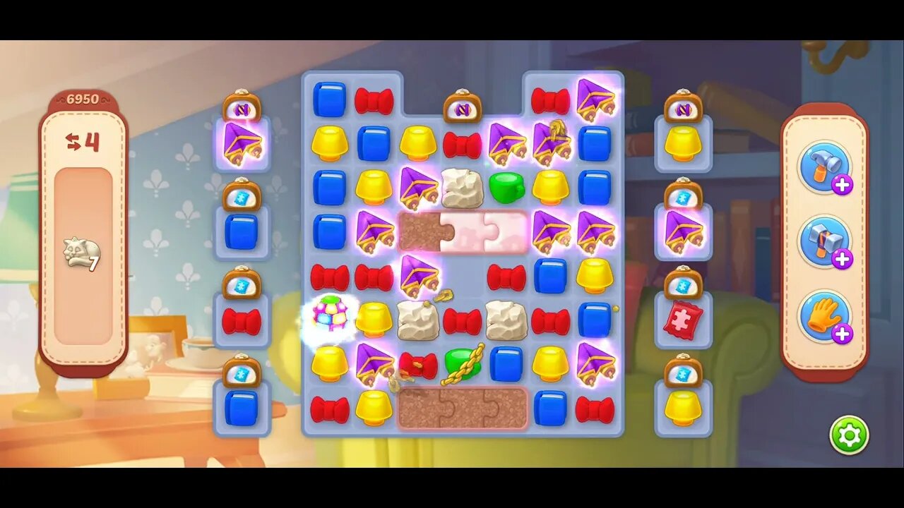 Playrix Homescapes Gameplay Walkthrough Level 6950