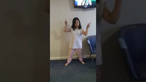 Just dance challenge with sweet baby girl