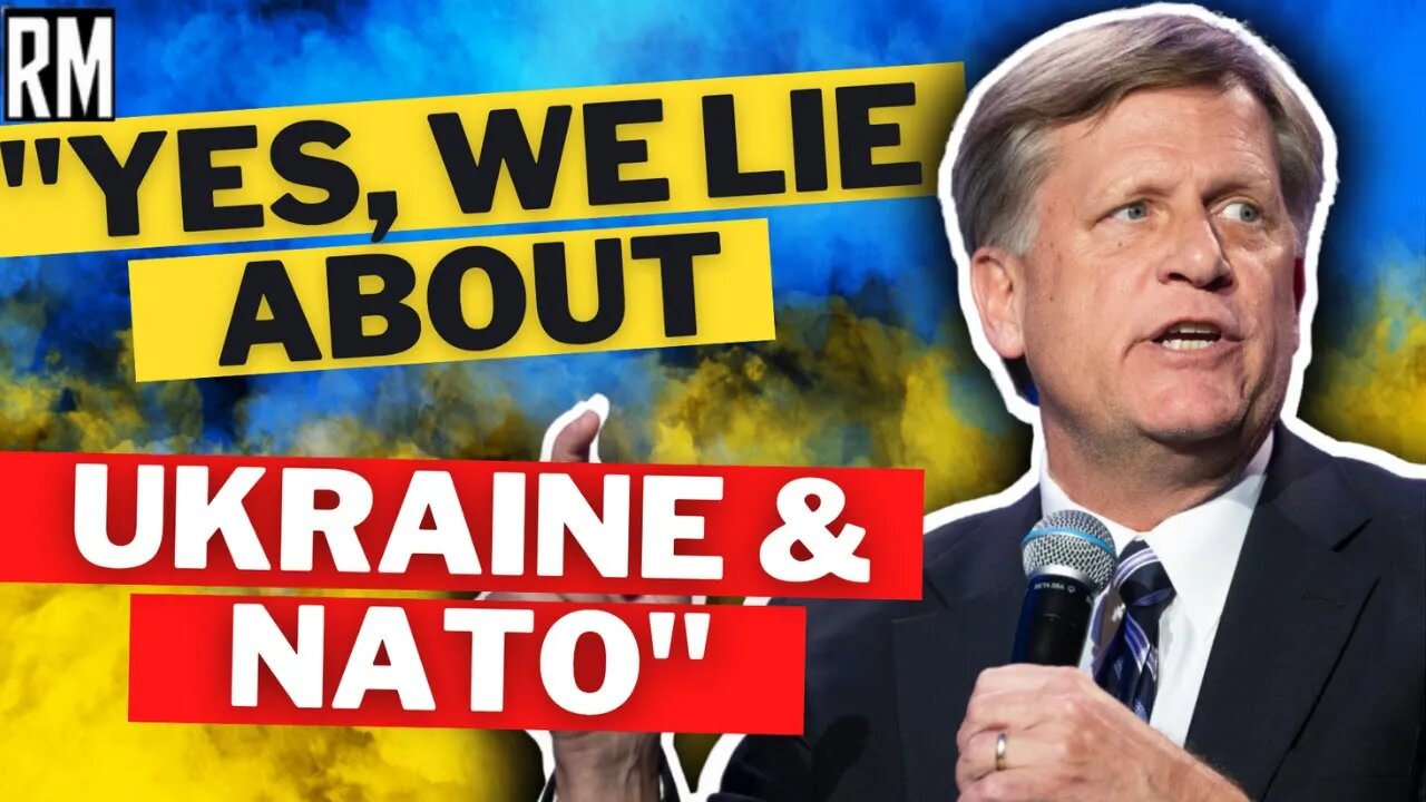 US Ambassador Admits: "Yes, WE LIE About Ukraine & NATO"