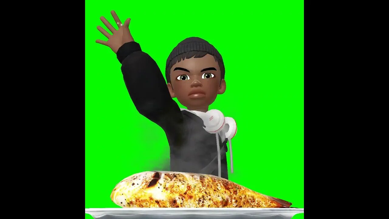 Vídeo de Animação - Avatar dançando - Chroma Key - Green Screen