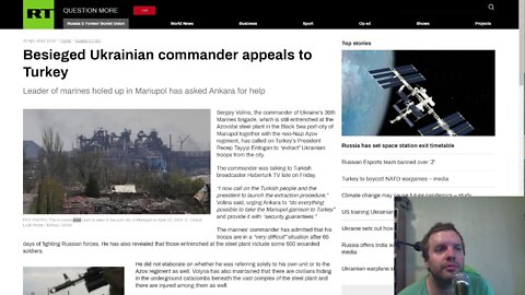 Besieged Ukrainian commander appeals to Turkey