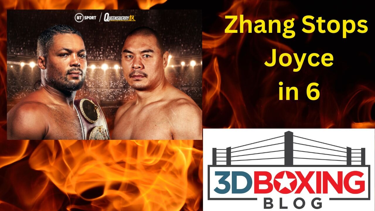 Zhang stops Joe Joyce in 6