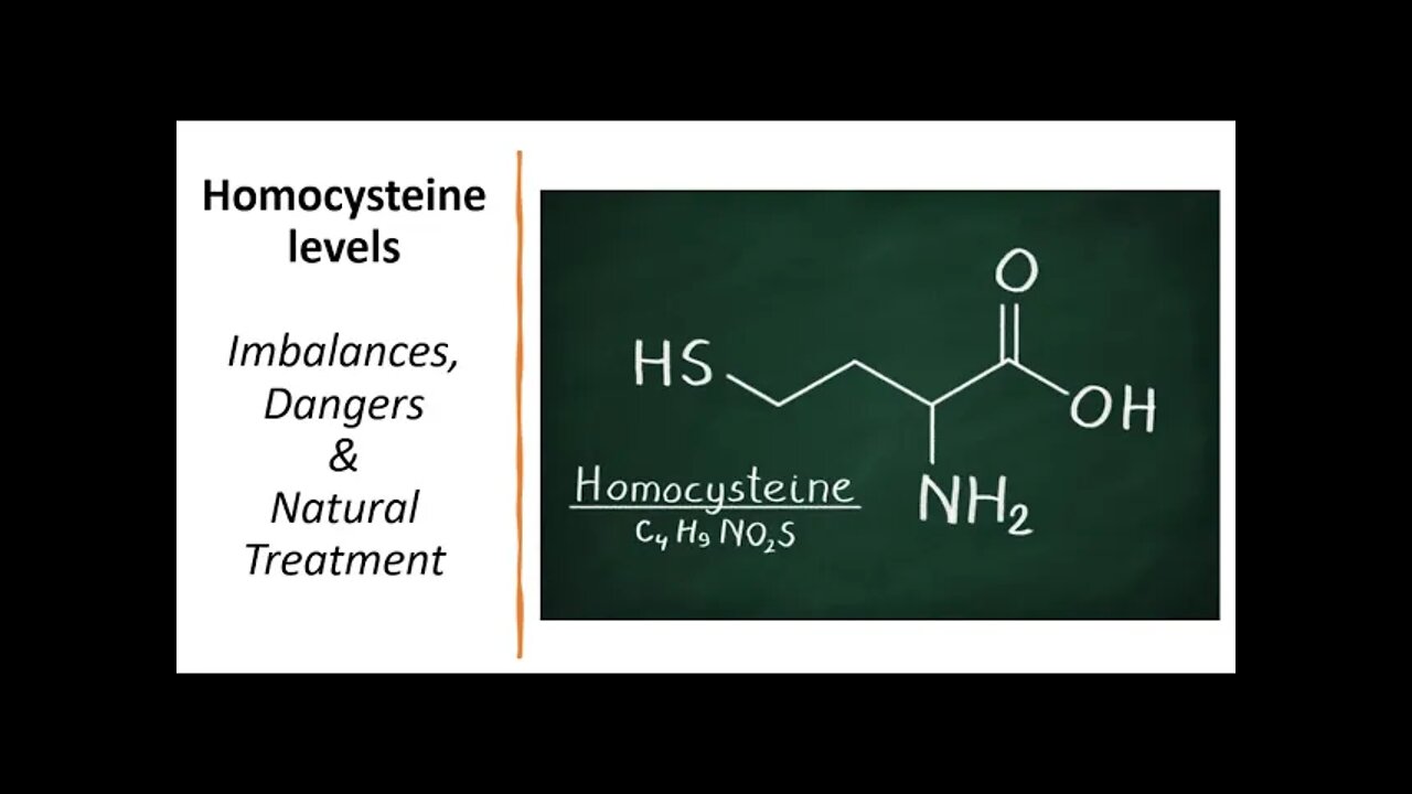 Homocysteine Levels - Natural Control