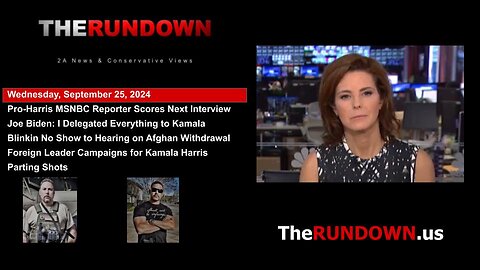 #794 - MSNCB Reporter Who Says Kamala Doesn't Have to Answer Questions Scores Interview With Kamala