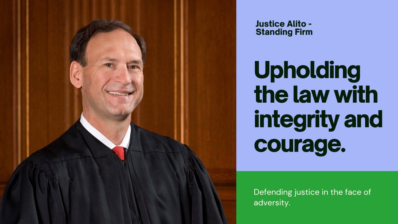 Alito – a target, and on target