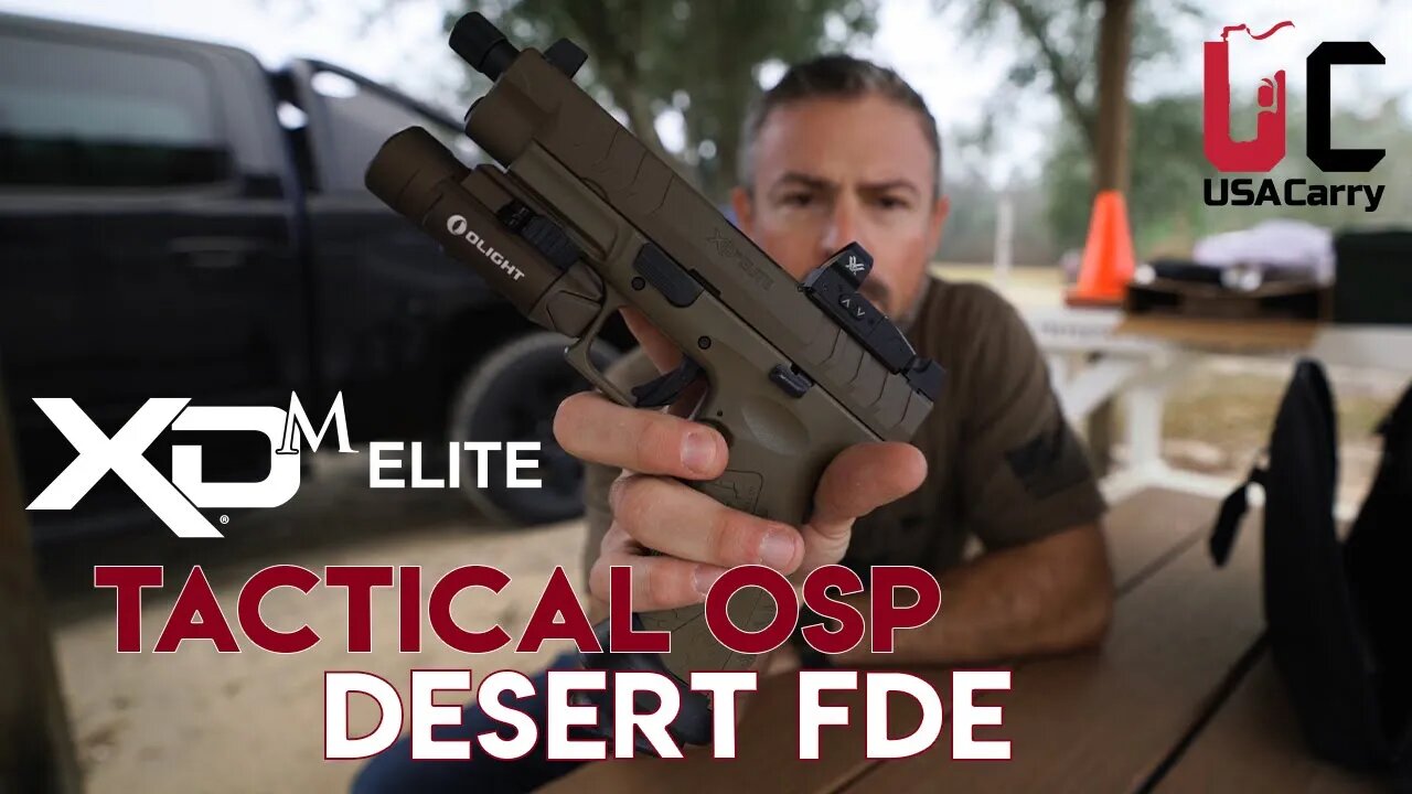 [First Review] Springfield Armory XD-M Elite Tactical OSP Desert FDE