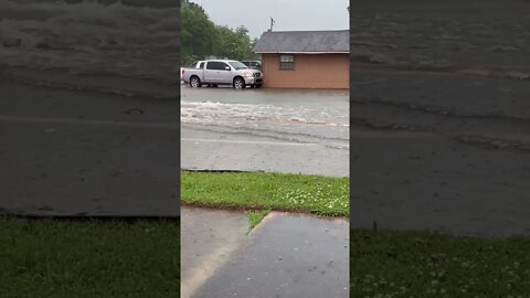 Flooding At Bottoms Realty In Dumas Arkansas On Tuesday June 8th 2021