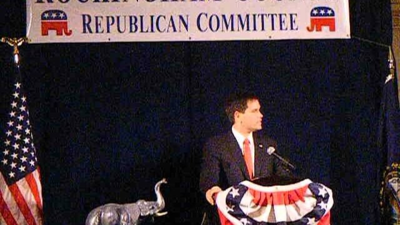 Marco Rubio in NH 5 9 14 Close