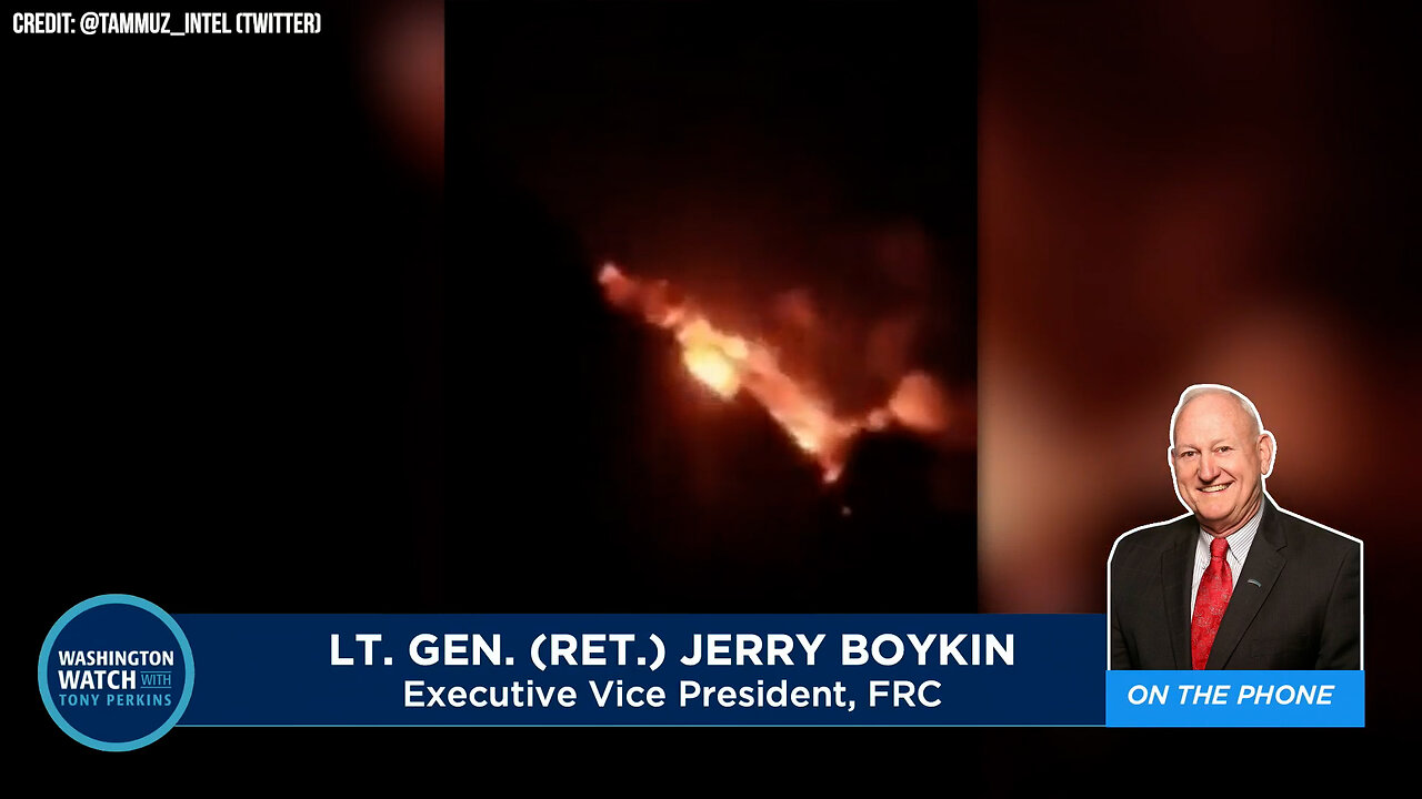 Jerry Boykin Discusses the Iranian Missile Strike on a U.S. Base in Syria