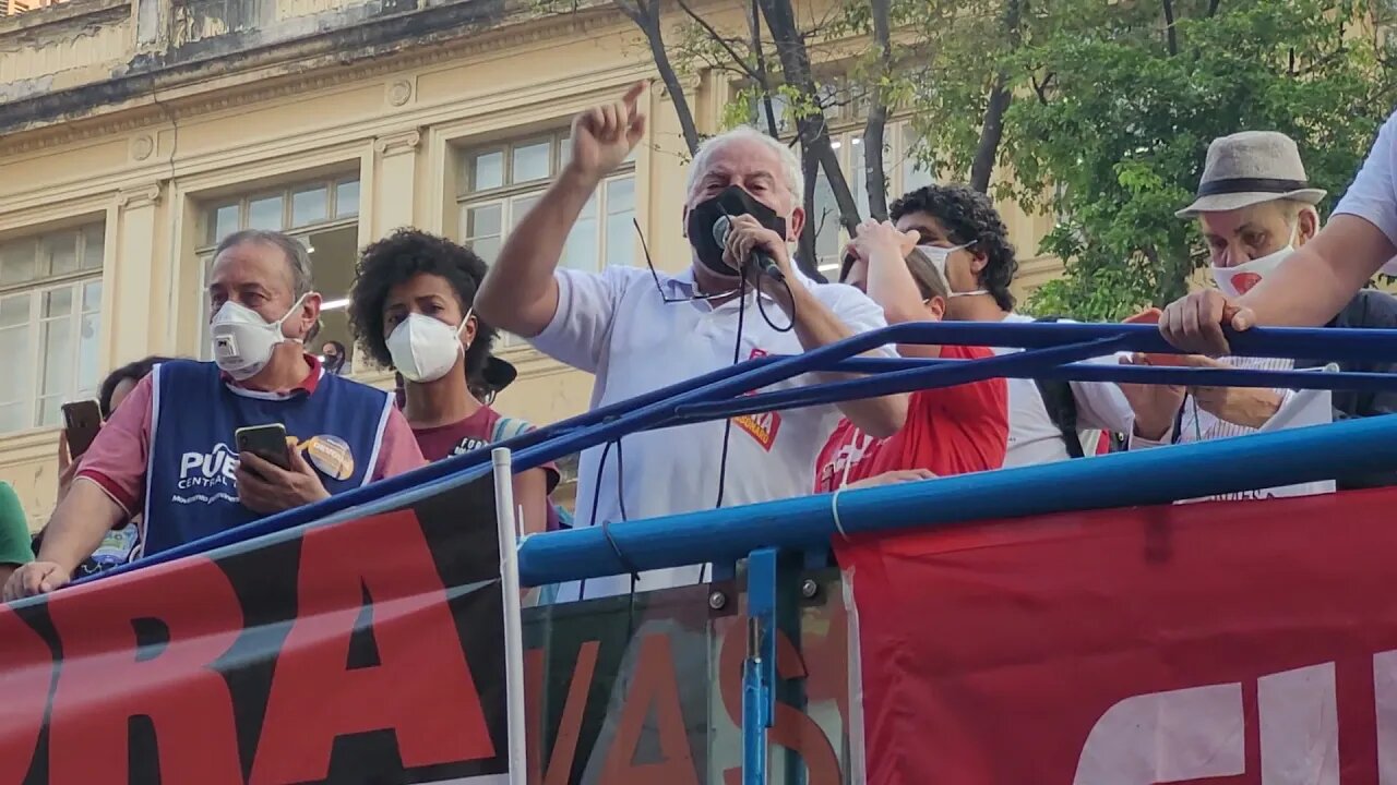 Superar a sabotagem, seguir o exemplo do Talibã! - Antonio Carlos Silva na Pça da República (18/08)
