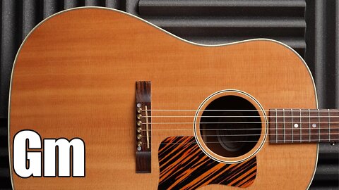 Acoustic Guitar Bossa Nova Backing Track in G Minor