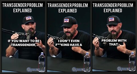 Transgender Problem Explained